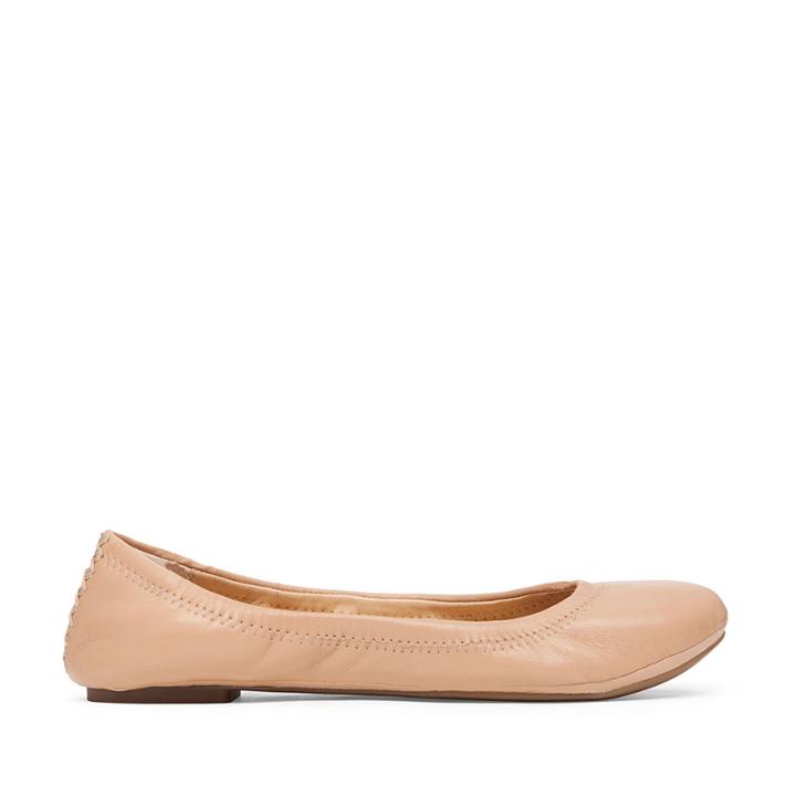 Lucky Brand Lucky Brand Emmie Foldable Ballet Flat - Nude-6