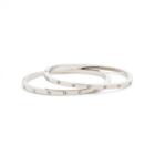 Sole Society Sole Society Crystal Cuff Set - Silver-one Size