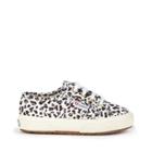 Superga Superga 2750 Leopard Jcot Lace Up Sneaker - Off White Brown