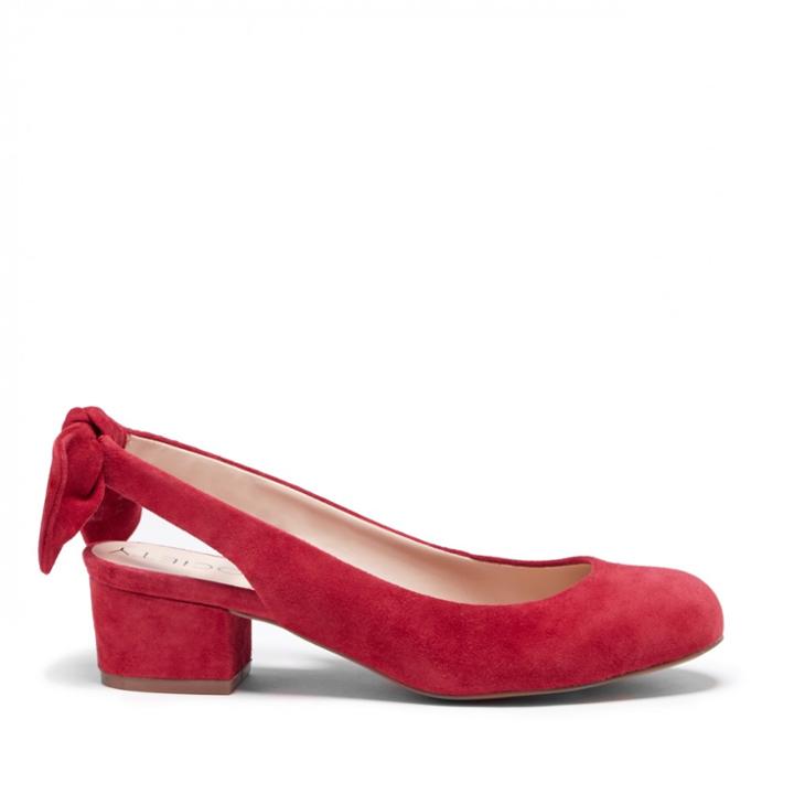 Sole Society Sole Society Opal Bow Slingback - Radiant Ruby-5
