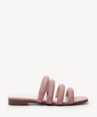 Sole Society Sole Society Saxten Multi Strap Slides Primrose Size 5 Suede