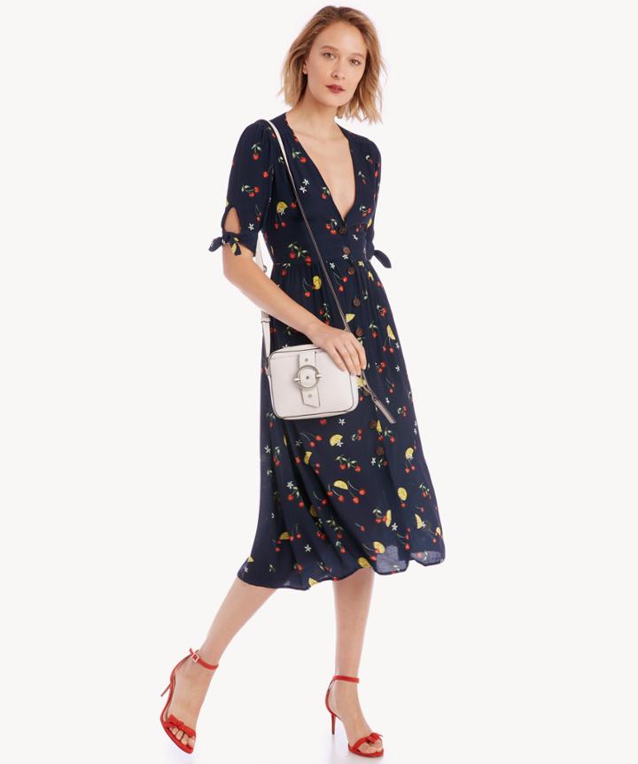 Capulet Capulet Adele Midi Dress Fruit Print Size Extra Small From Sole Society