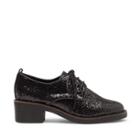 Sole Society Sole Society Breeland Chunky Lace Up Pump - Black