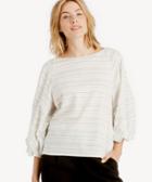 1. State 1. State Voluminous 3/4 Sleeve Top Taupe Shell Size Extra Small From Sole Society