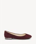 Jessica Simpson Jessica Simpson Women's Ginly Block Heels Flats Shiraz Size 10 Leather From Sole Society