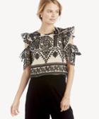 Elliatt Elliatt Women's Soiree Top In Color: Black Size Large From Sole Society