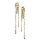 Sole Society Sole Society Dagger Front To Back Earrings