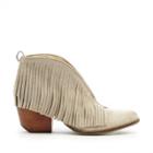 Coconuts By Matisse Coconuts By Matisse Lambert Fringe Ankle Bootie - Ivory-6