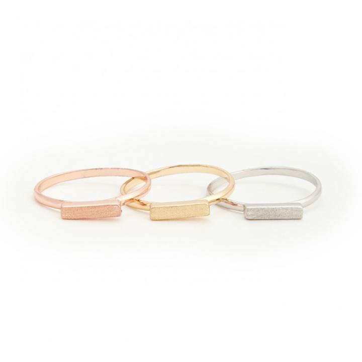 Sole Society Sole Society Mixed Metal Ring Set - Multi-8