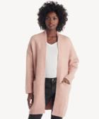 Sole Society Sole Society Long Open Cardigan Rose One Size Acrylic Wool