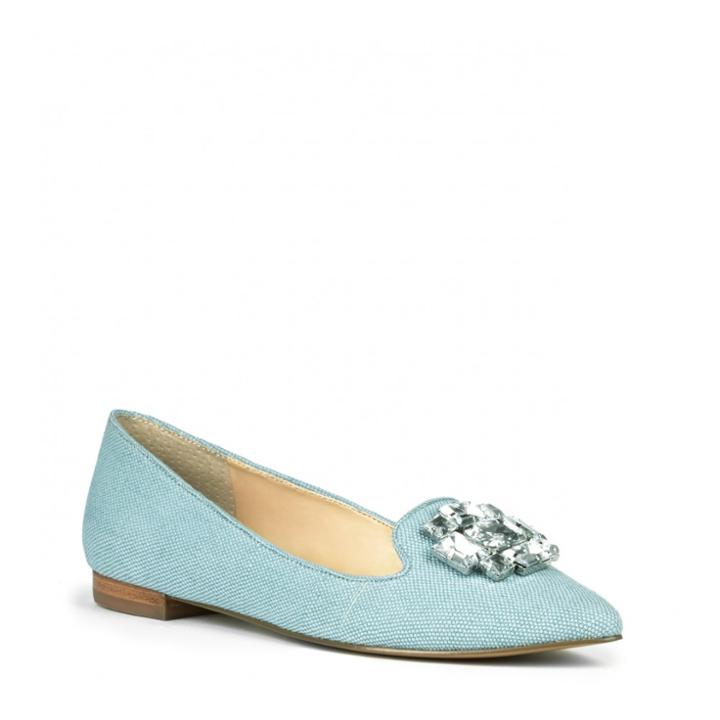 Sole Society Sole Society Libry Bejeweled Flat - Light Dusk-7