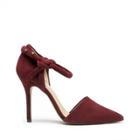 Joes Jeans Joes Jeans Hamilton Two Piece Pump - Burgundy-6.5