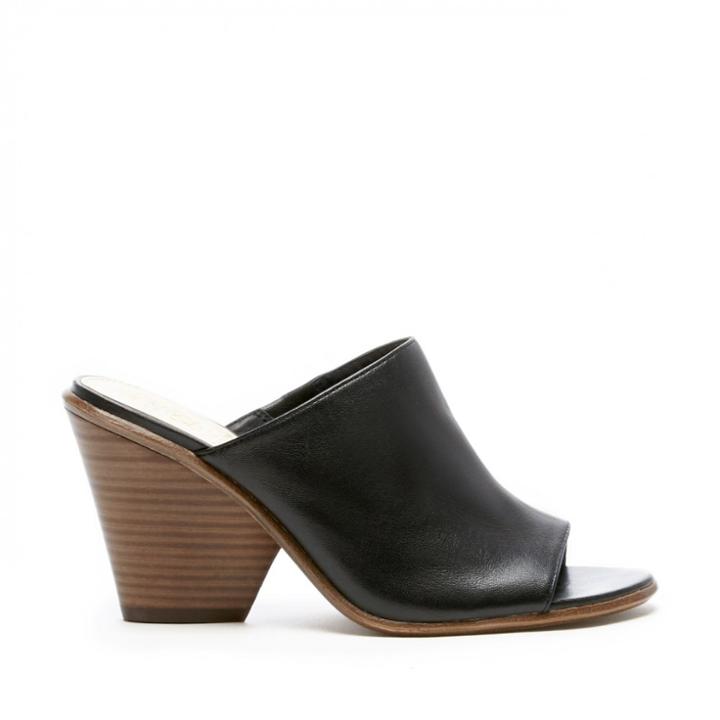 Vince Camuto Vince Camuto Dormina Open Toe Heeled Slide - Black-10
