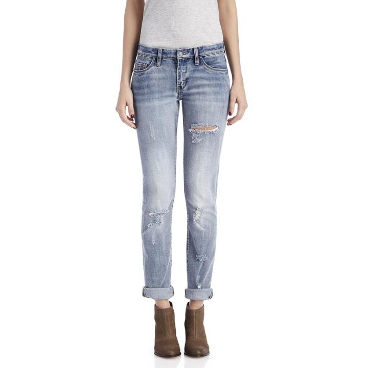 Blanknyc Blanknyc Flavor Savor Distressed Boyfriend Jeans - Flavor Savor