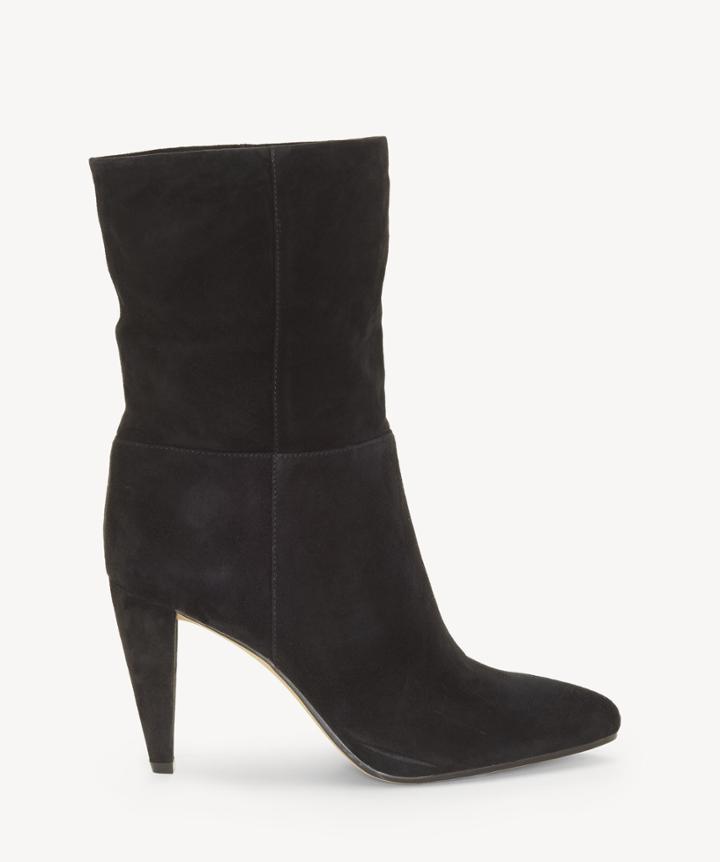Vince Camuto Vince Camuto Women's Ezabelle In Color: Black Suede Shoes Size 5 Leather From Sole Society