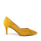 Sole Society Sole Society Gigi Lasercut Pump - Sunflower