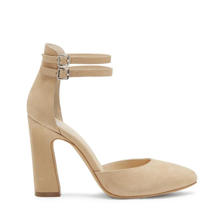 Vince Camuto Vince Camuto Dorinda Double Buckle Pump - Nude
