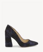 Vince Camuto Vince Camuto Women's Talise Block Heels Pumps Black Multi Size 5 Suede From Sole Society