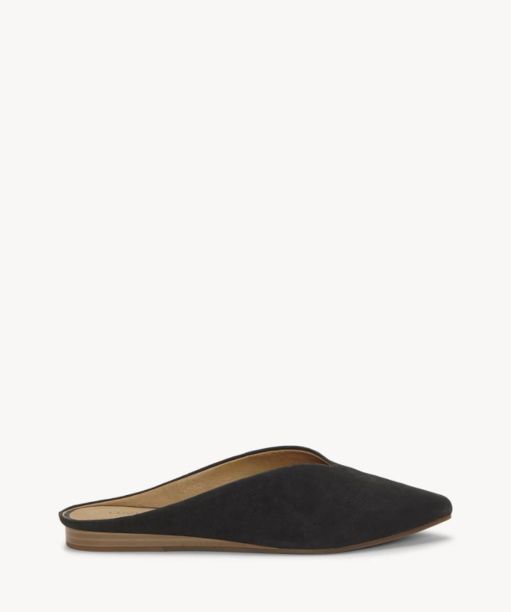 Lucky Brand Lucky Brand Women's Barbora Flats Mules Black Size 5 Suede From Sole Society