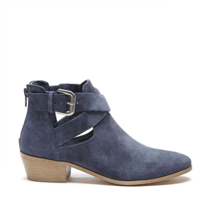 Sole Society Sole Society Evie Cutout Suede Bootie - Moroccan-5.5