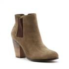 Sole Society Sole Society Lylee Ankle Bootie - Army Dark Brown-10