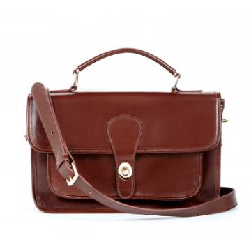 Solesociety Britt Messenger Bag - Dark Brown