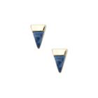Sole Society Sole Society Triangle Drop Earrings - Blue-one Size