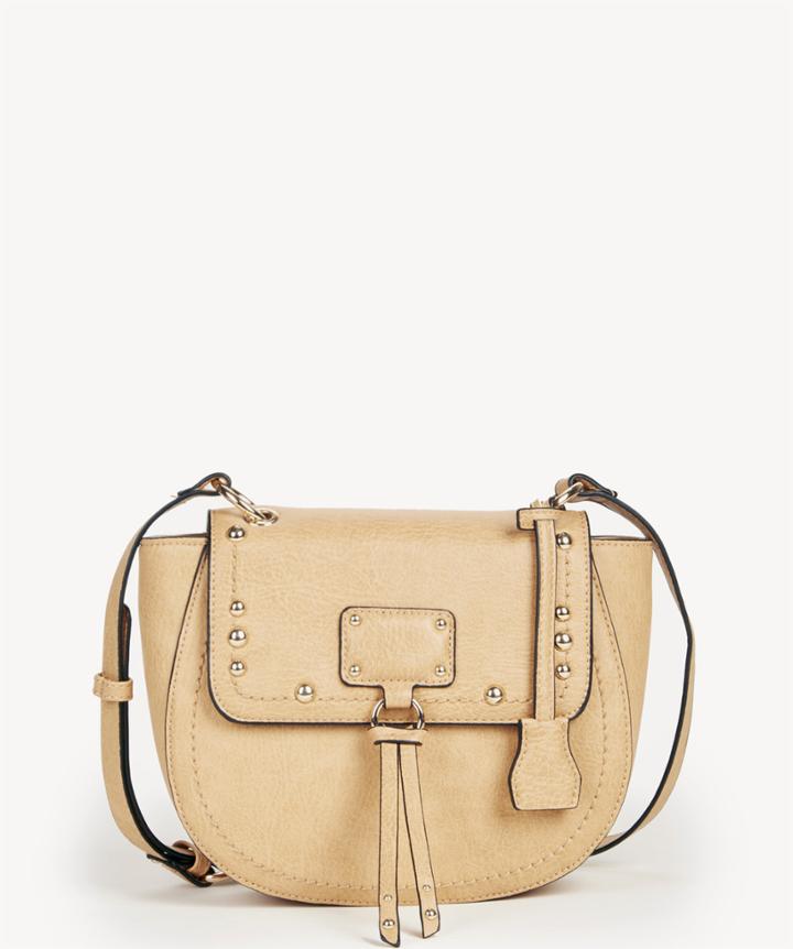 Sole Society Sole Society Stark Studded Flapover Saddle Bag
