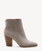 Lucky Brand Lucky Brand Women's Adalan Block Heels Bootie Chinchilla Size 5 Suede From Sole Society