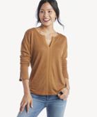 Sanctuary Sanctuary Women's Sienna Mix Top In Color: Caramel Size Xs From Sole Society