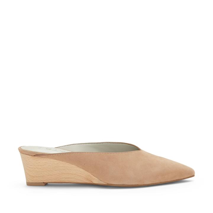 1. State 1. State Leanne Closed Toe Wedge - Teak-6.5