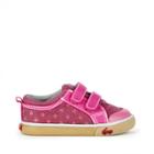 See Kai Run See Kai Run Robyne Polka Dot Sneaker - Hot Pink-6t