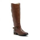 Sole Society Sole Society Franzie Buckled Tall Boot - Vintage Cognac-5.5