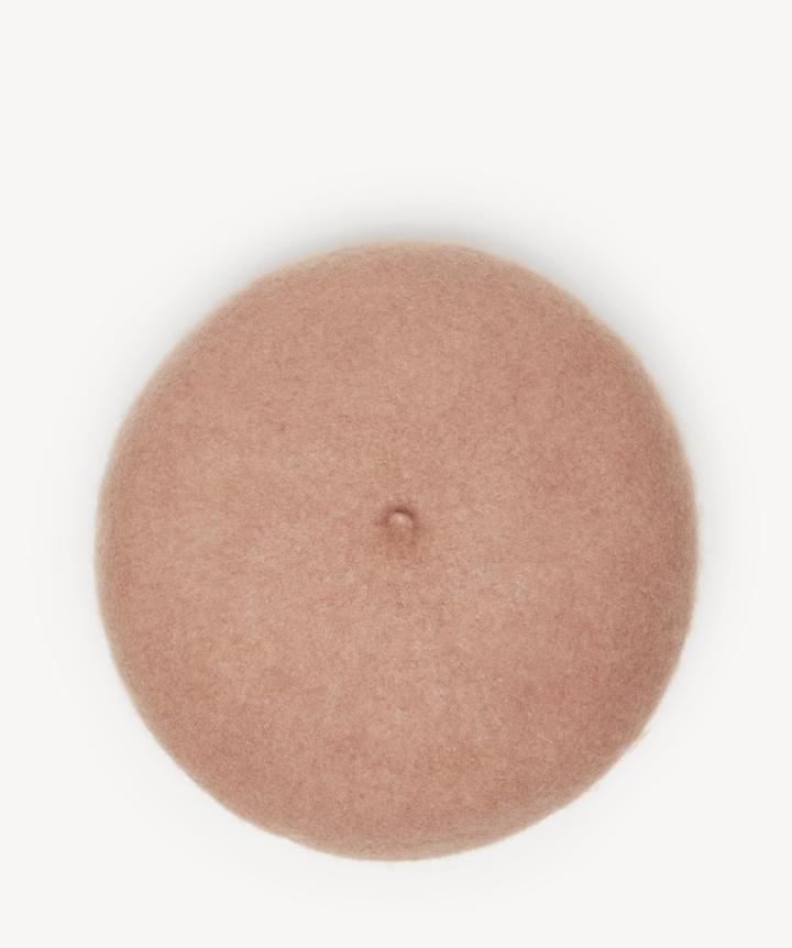 Sole Society Women's Wool Beret Rust From Sole Society