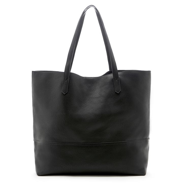 Sole Society Sole Society Dawson Oversize Shopper - Black