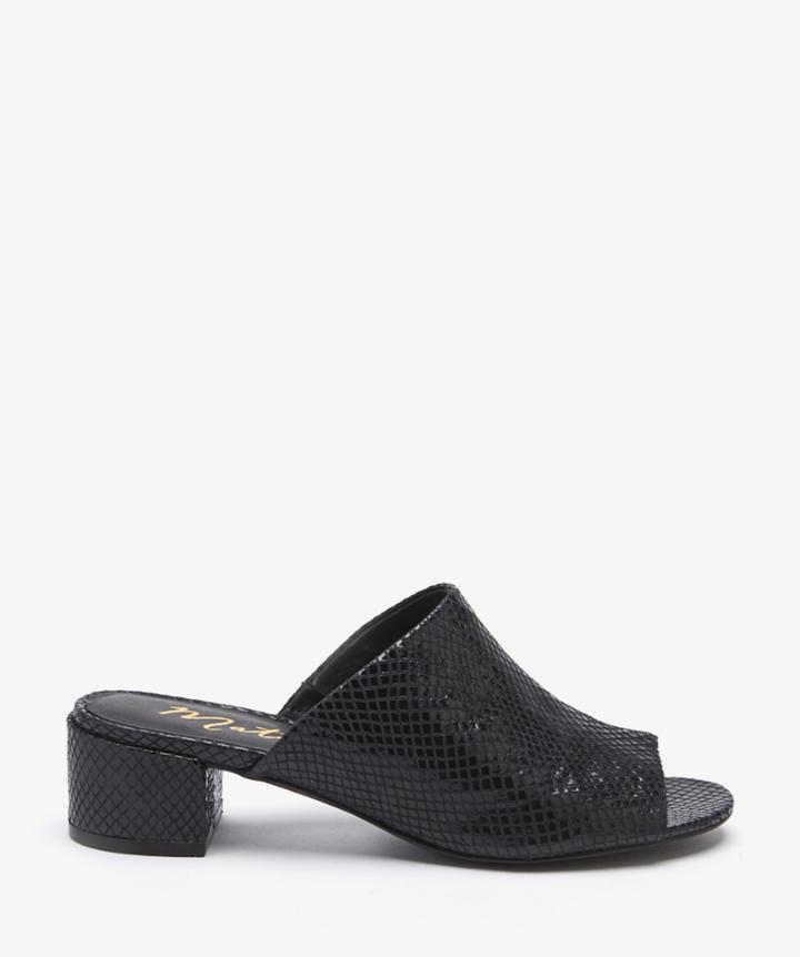 Matisse Matisse Damsel Exotic Mules Lizard Size 6 Haircalf From Sole Society