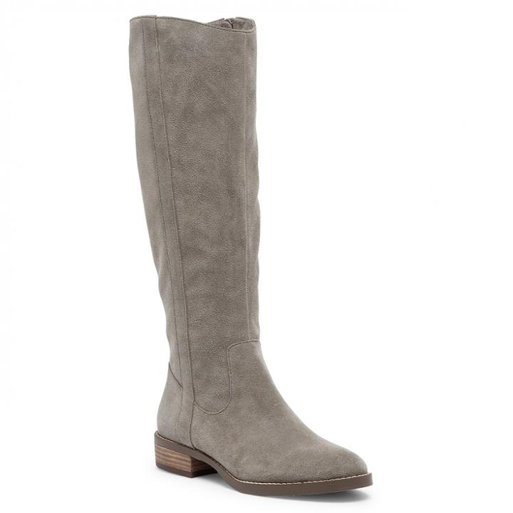 Sole Society Sole Society Teba Suede Tall Boot - Fennel-6.5