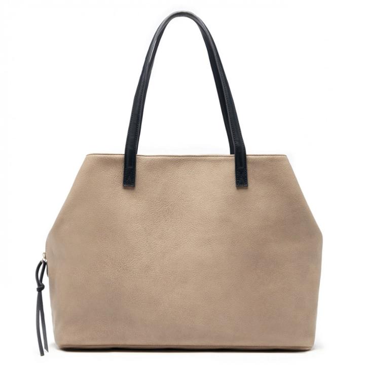 Sole Society Sole Society Miller Oversize Tote - Taupe
