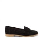 Sole Society Sole Society Maia Suede Loafer - Black-6