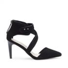 Sole Society Sole Society Tina Strappy High Heel Pump - Black-8