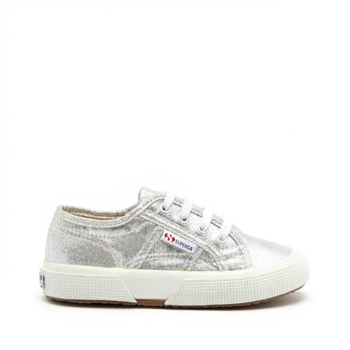 Superga Superga 2750 Lamej Metallic Sneaker - Silver-6.5t