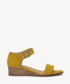 Lucky Brand Lucky Brand Riamsee Low Wedges Saffron Size 5 Leather From Sole Society