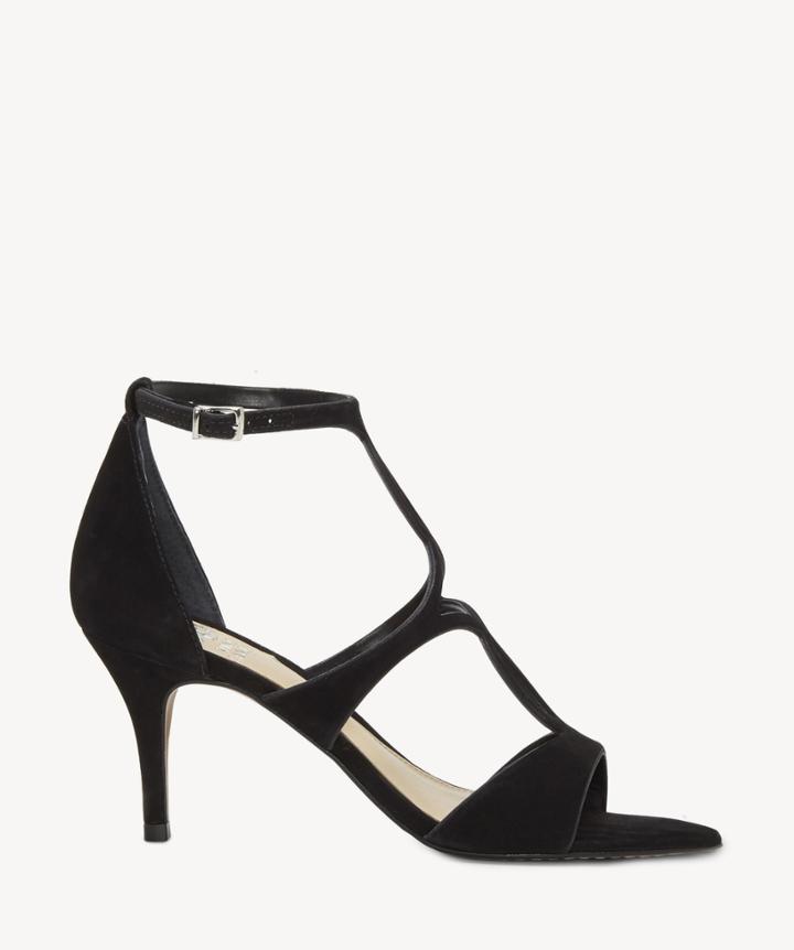 Vince Camuto Vince Camuto Women's Payto Strappy Sandals Black Size 5 Leather From Sole Society