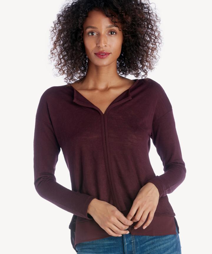 Sanctuary Sanctuary Hanna Tee Zinfandel Size Extra Small From Sole Society