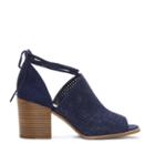 Vince Camuto Vince Camuto Lindel Perforated Lace Up Sandal - Blue Note-6