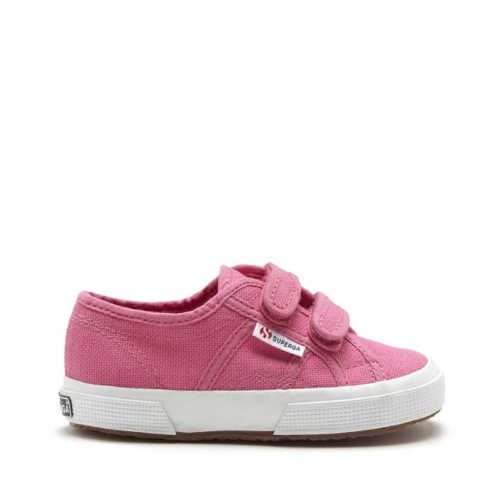 Superga Superga 2750 Jvel Classic Velcro Sneaker - Fuxia-8.5t