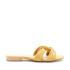 Sole Society Sole Society Dahlia Knotted Flat Sandal - Spicy Mustard-5
