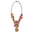 Sole Society Sole Society Tribal Beaded Necklace - Multi-one Size