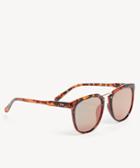 Sole Society Women's Kemi Classic Square Frame Sunglasses Brown Tortoise One Size Plastic From Sole Society