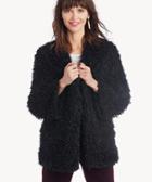 Moon River Moon River Women's Bell Sleeve Holiday Cardigan In Color: Black Size Xs From Sole Society